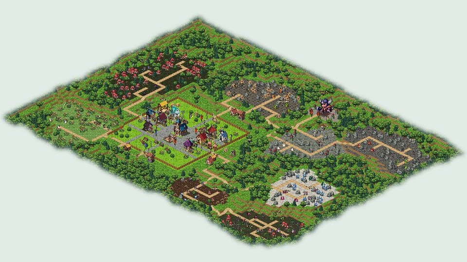 Whole map: 13 regions, 50 hunting zones